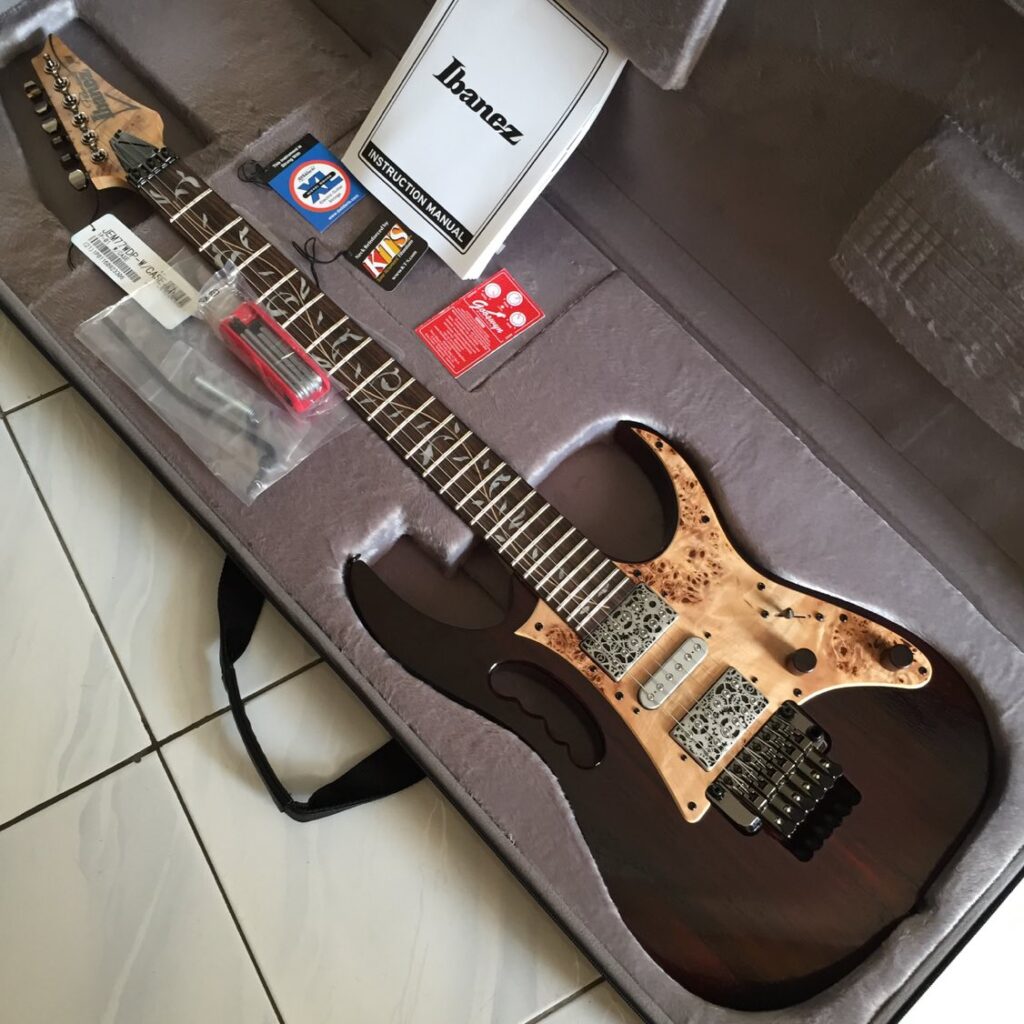 No Stock Ibanez Premium Jem77wdp Cnl Steve Vai Signature