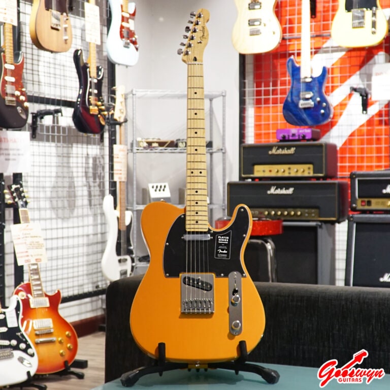 Fender Player Telecaster Butterscotch Blonde Maple Gooswyn Guitar