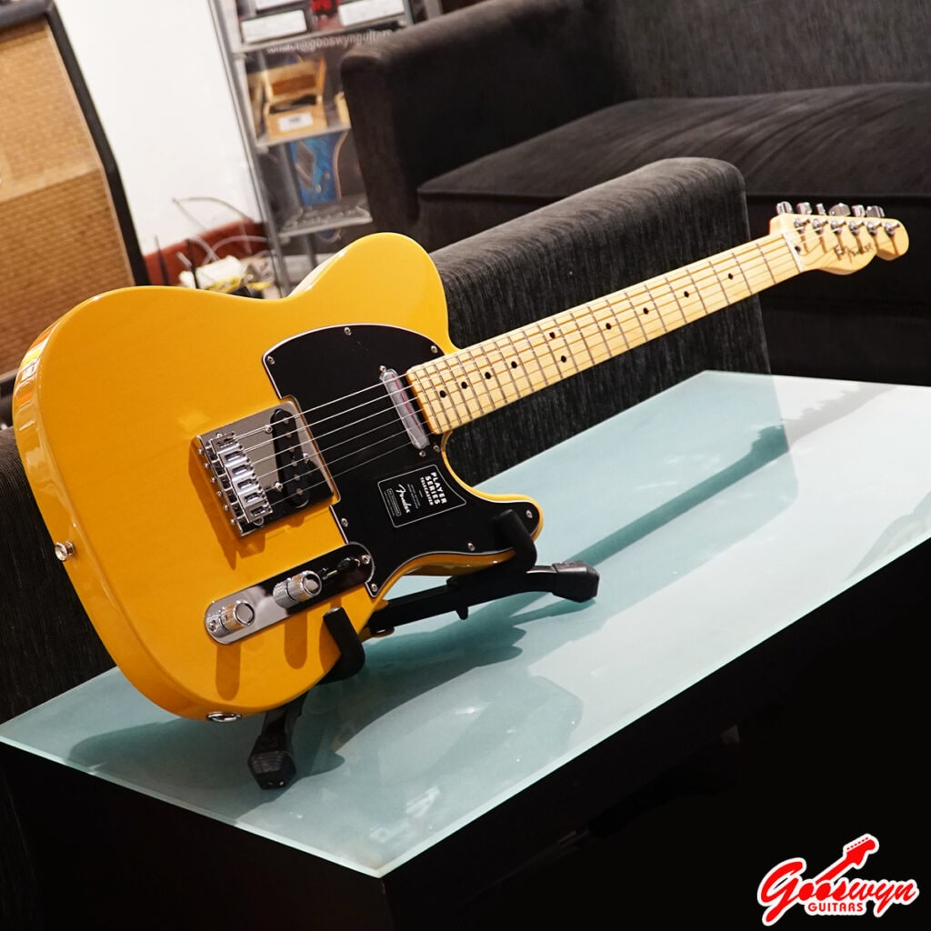 Fender Player Telecaster Butterscotch Blonde Maple Gooswyn Guitar