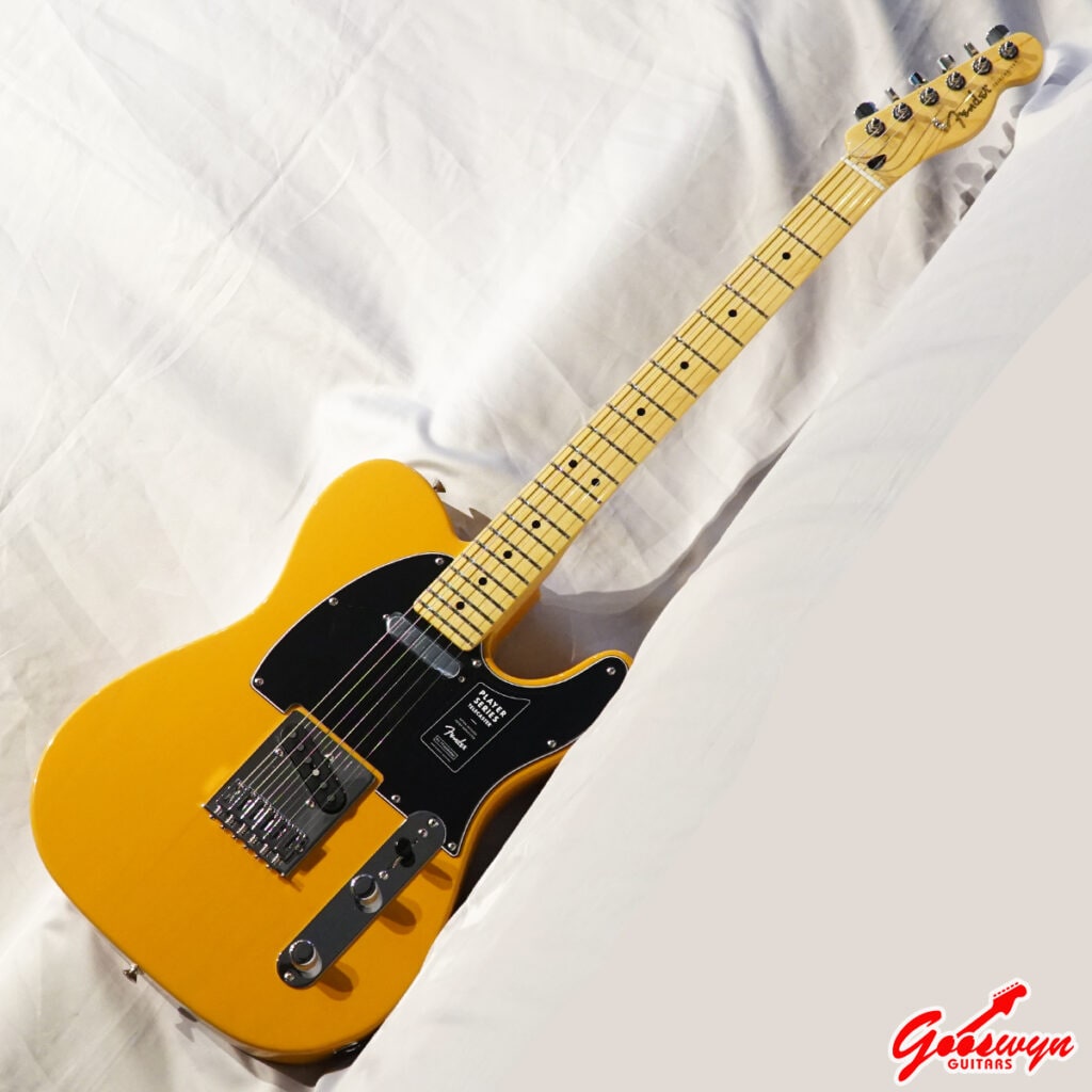 Fender Player Telecaster Butterscotch Blonde Maple Gooswyn Guitar