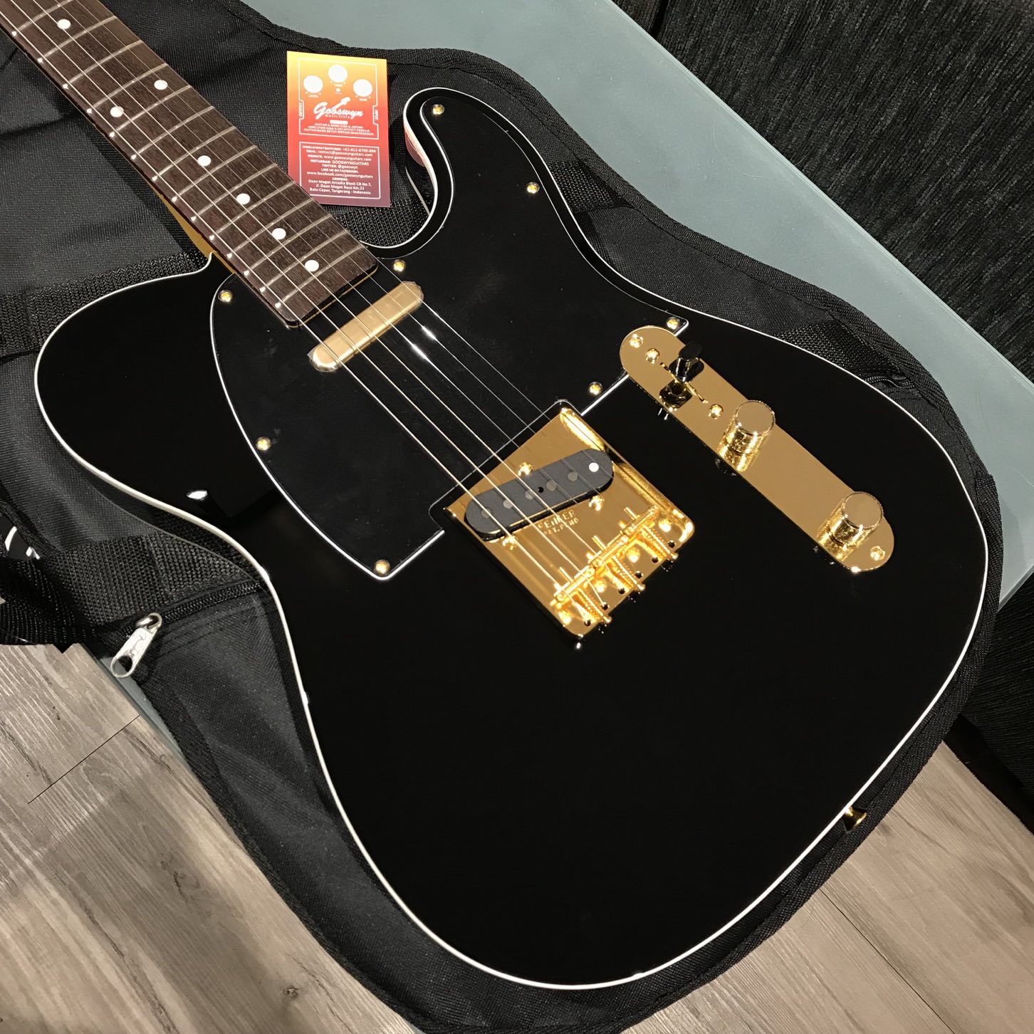 Fender Japan Traditional Fsr Blackout Telecaster – Gooswyn Guitar