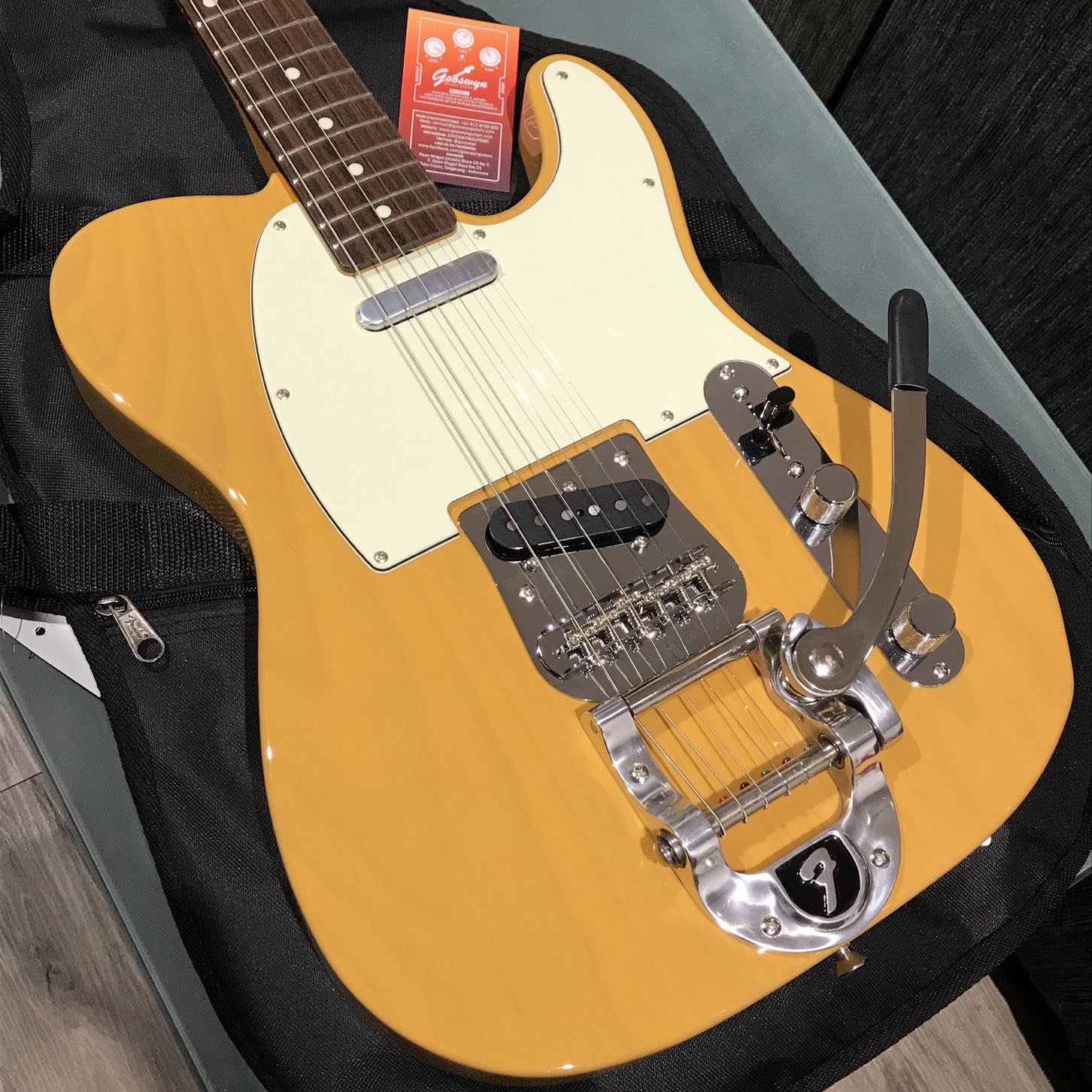 Fender Japan Fsr Traditional '60s Telecaster Bigsby – Butterscotch 