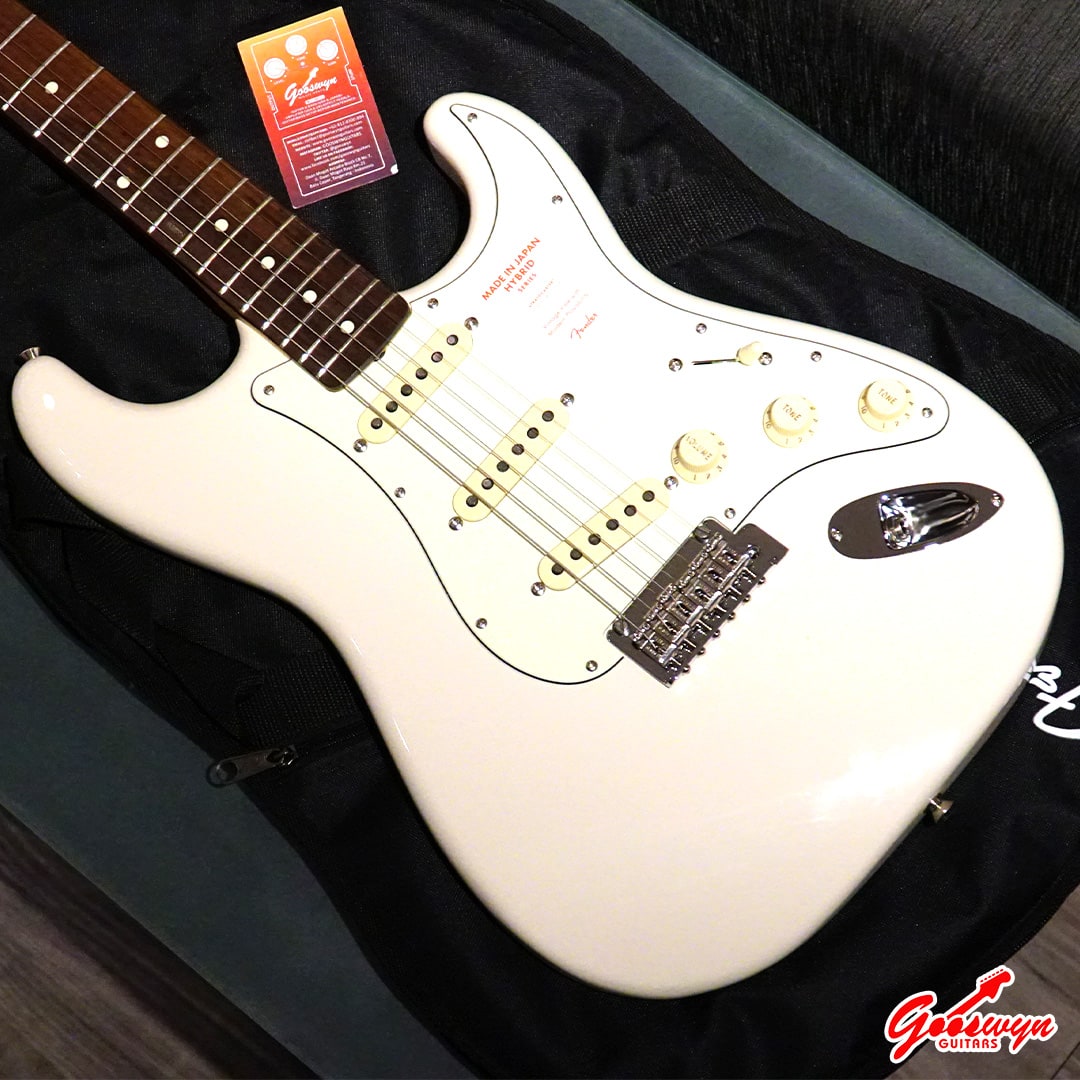 Fender Japan Hybrid '60s Stratocaster – White – Gooswyn Guitar