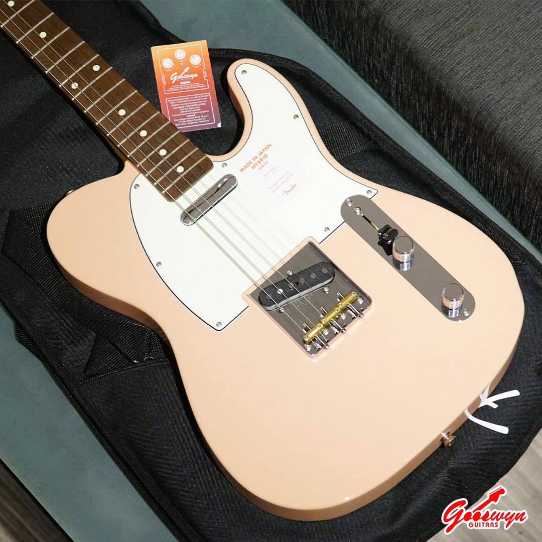 Fender Japan Hybrid '60s Telecaster – Flamingo Pink – Gooswyn Guitar