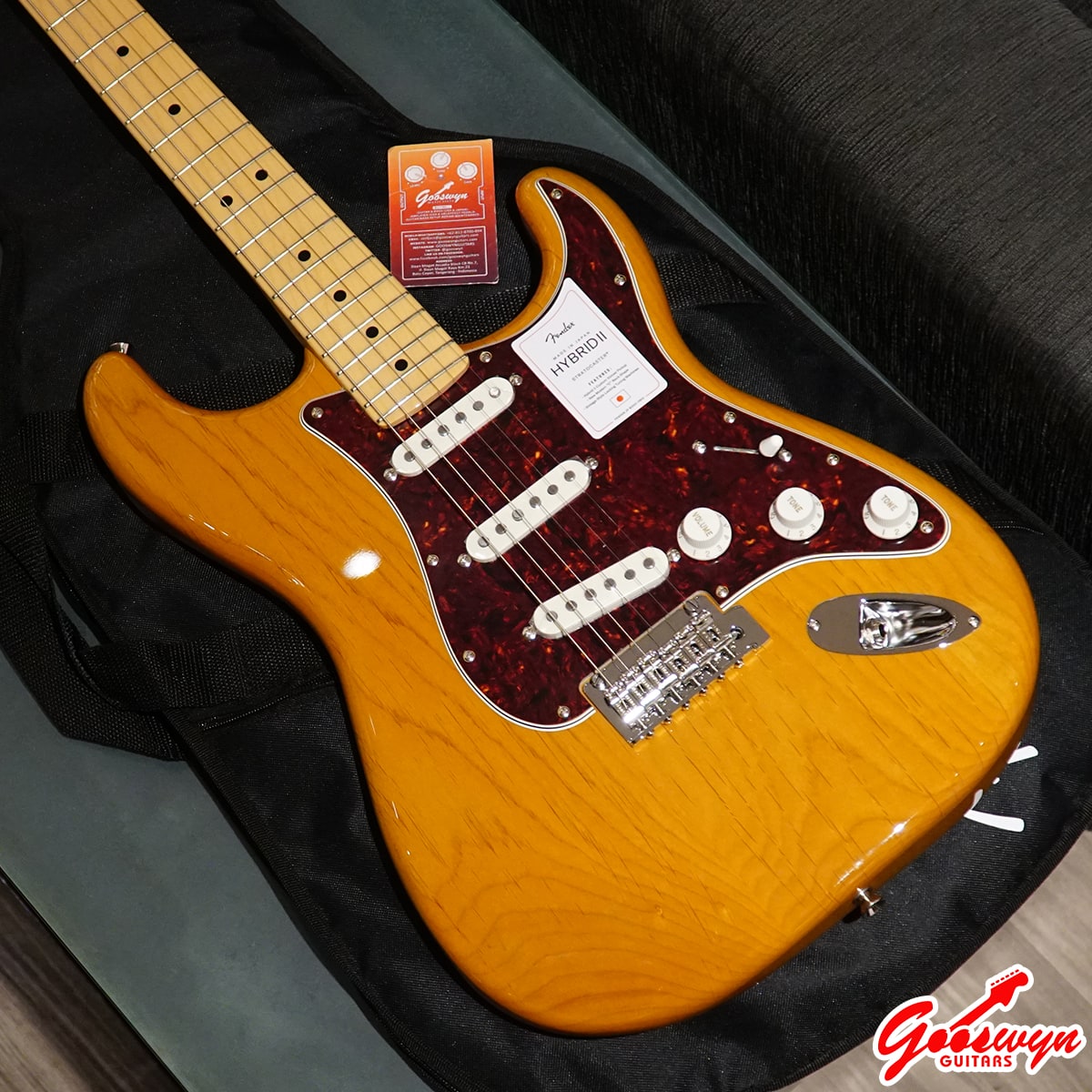 Fender Japan Hybrid II Stratocaster – Vintage Natural – Maple
