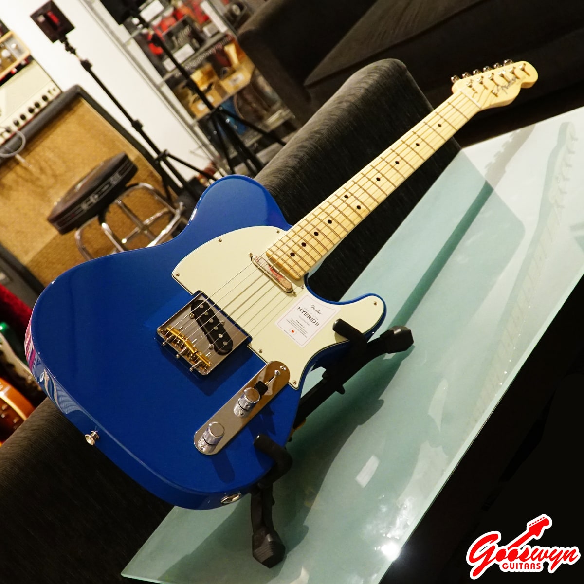 Fender Japan Hybrid Ii Telecaster – Forest Blue – Maple – Gooswyn 