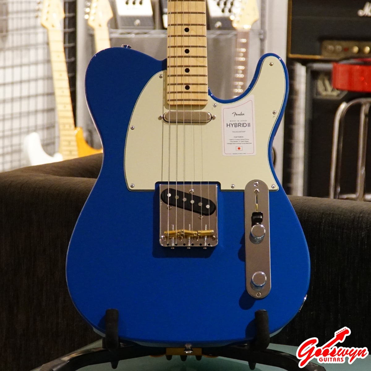 Fender Japan Hybrid Ii Telecaster – Forest Blue – Maple – Gooswyn