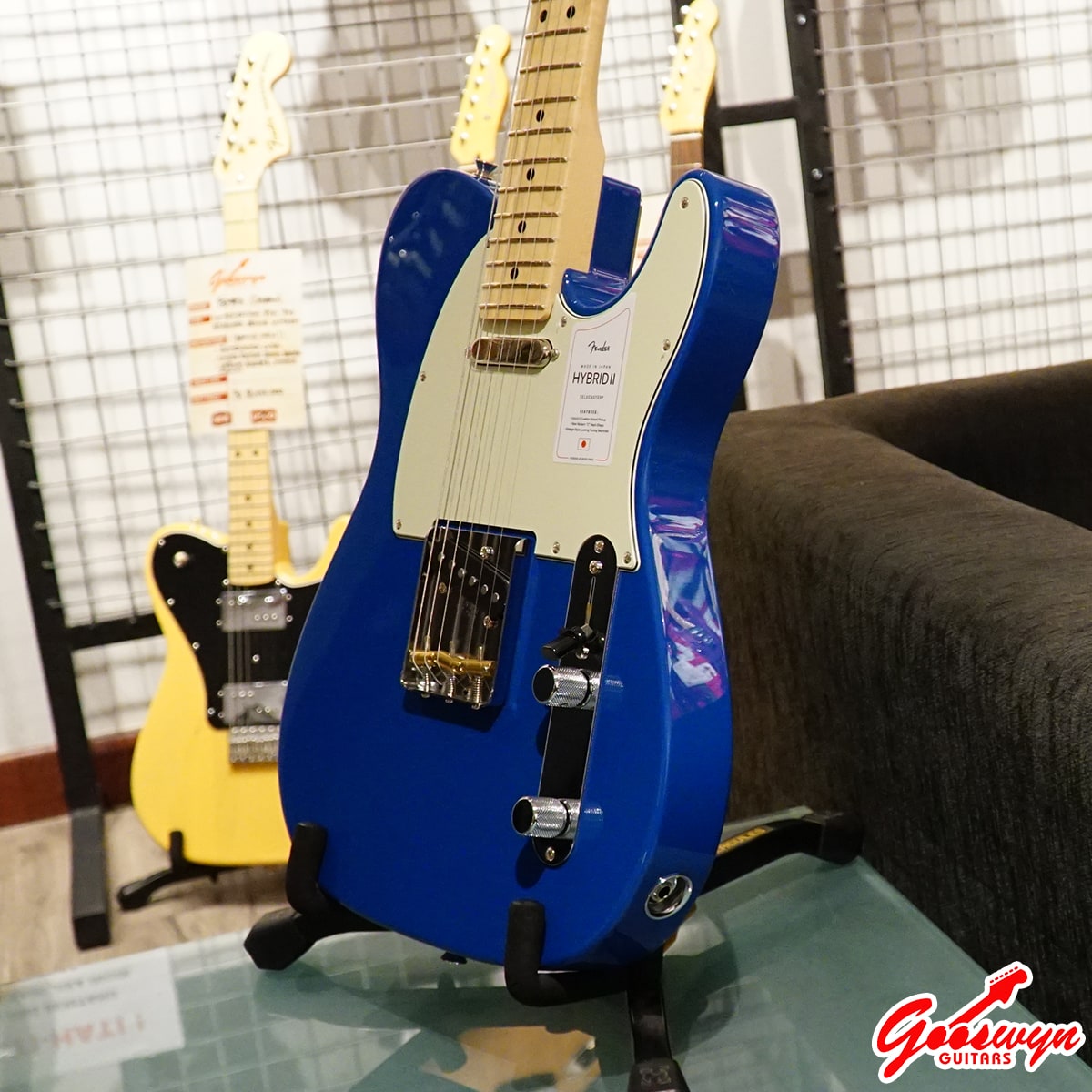 Fender Japan Hybrid Ii Telecaster – Forest Blue – Maple – Gooswyn Guitar