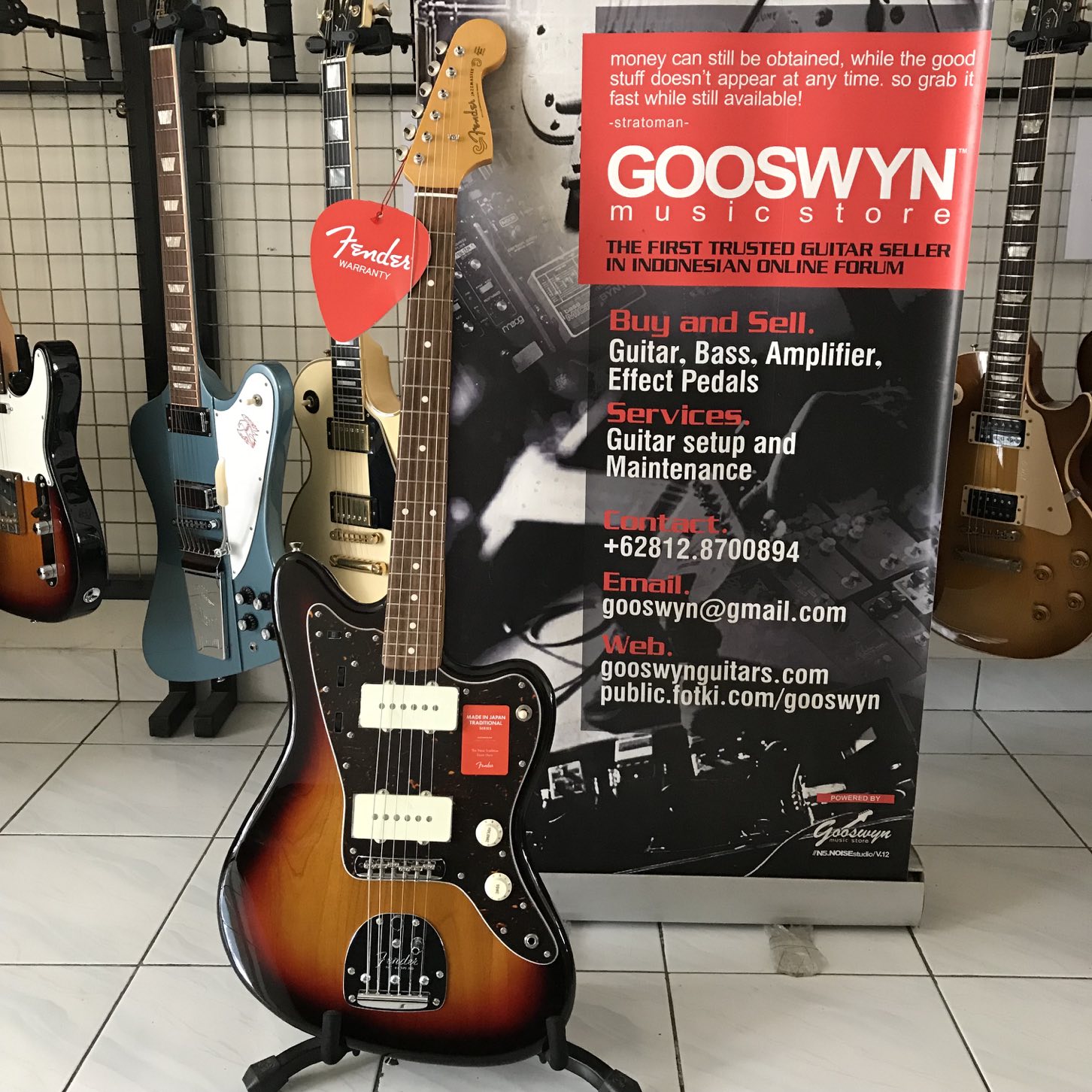 Stock Kosong !! ** Fender Japan Traditional '60s Jazzmaster