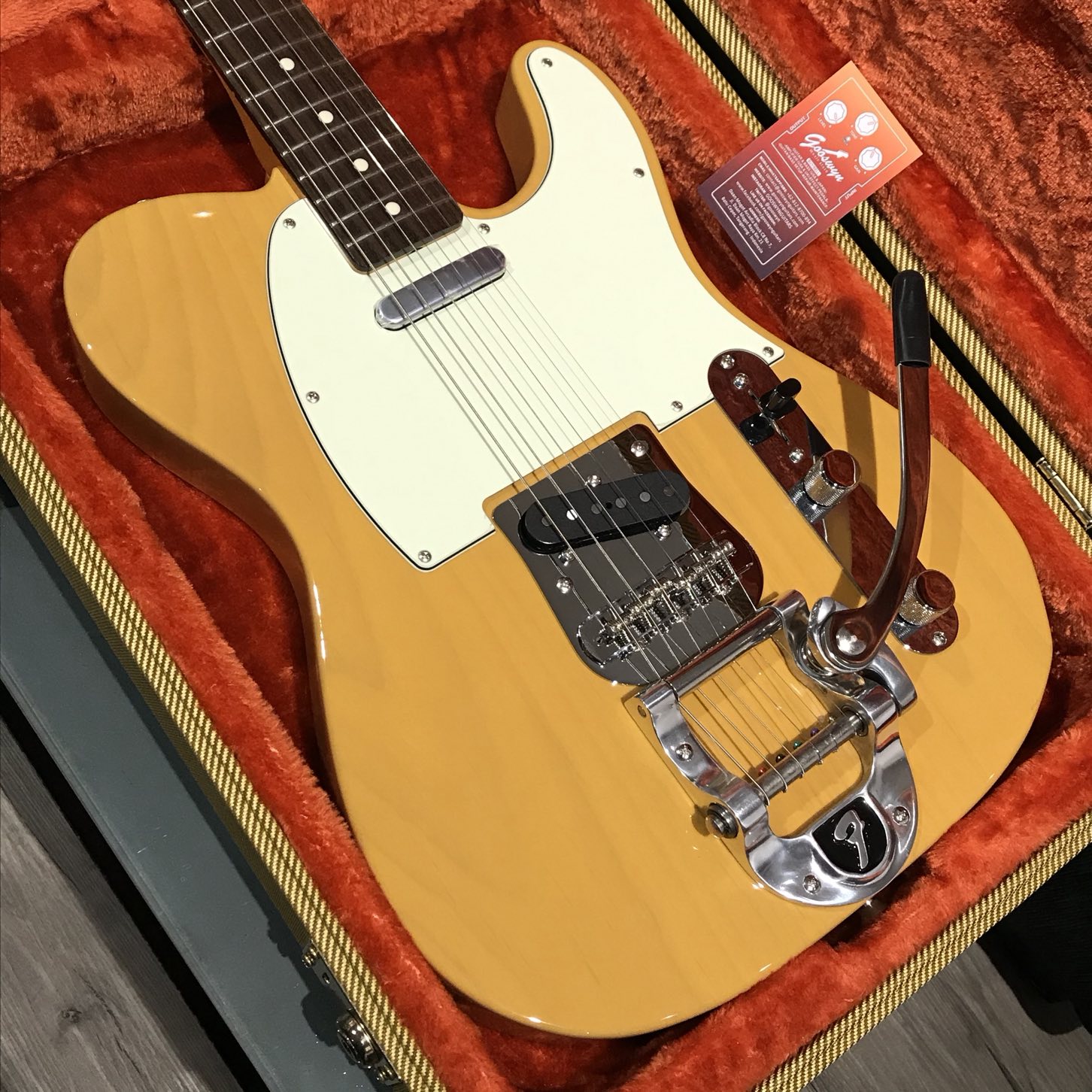 Fender Japan Fsr Traditional '60s Telecaster Bigsby – Butterscotch 