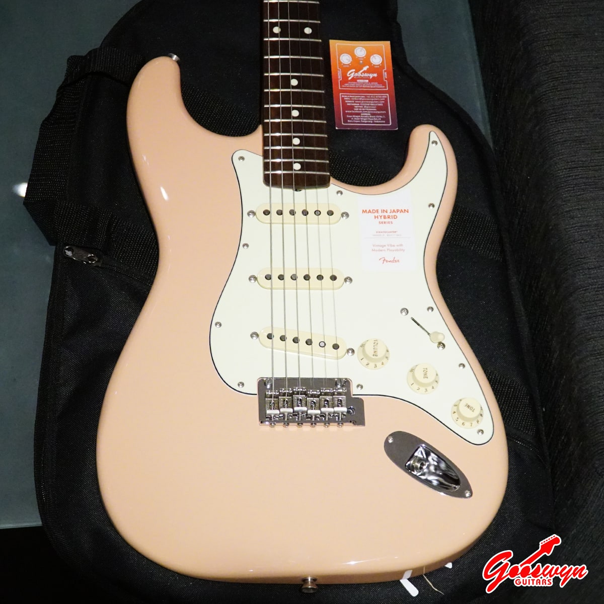 Fender Japan Hybrid '60s Stratocaster – Flamingo Pink – Gooswyn Guitar