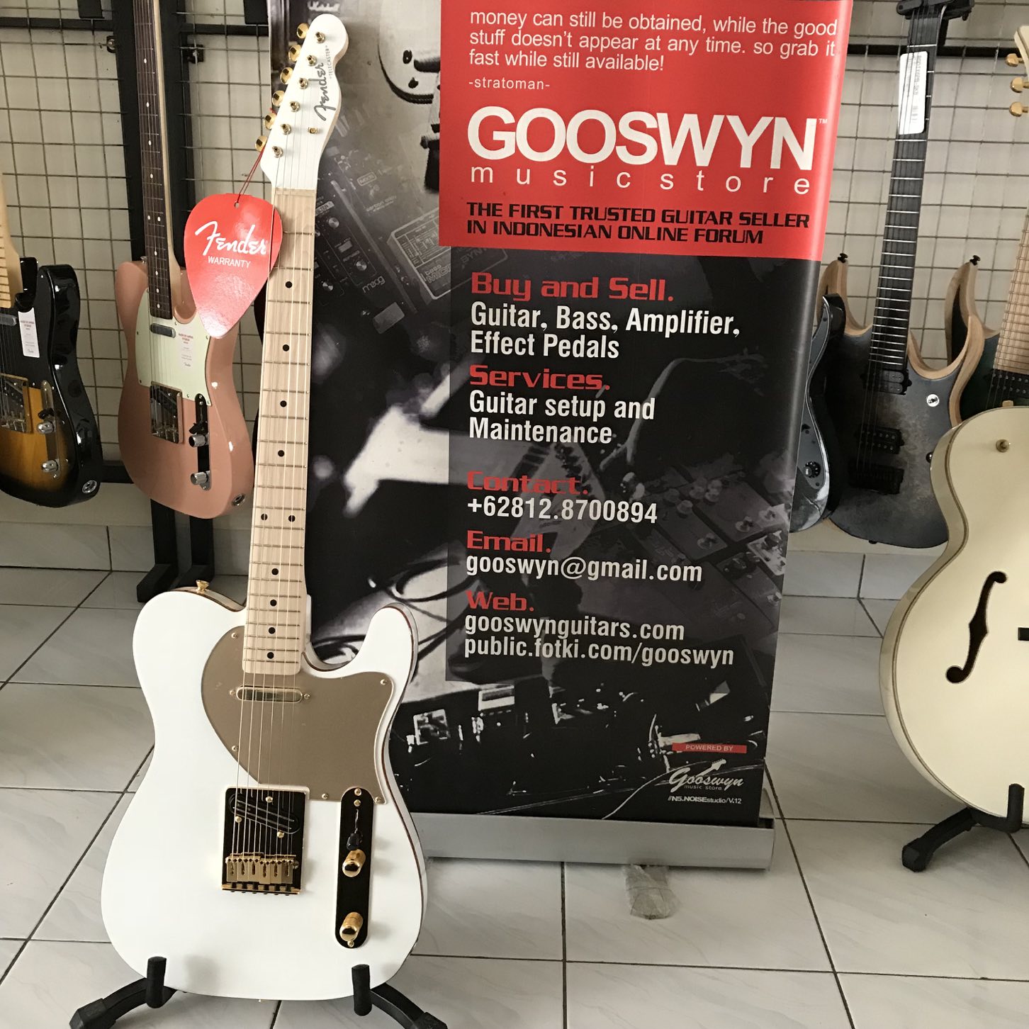 No Stock ** (limited Edition) Fender Japan Haruna Signature Series 