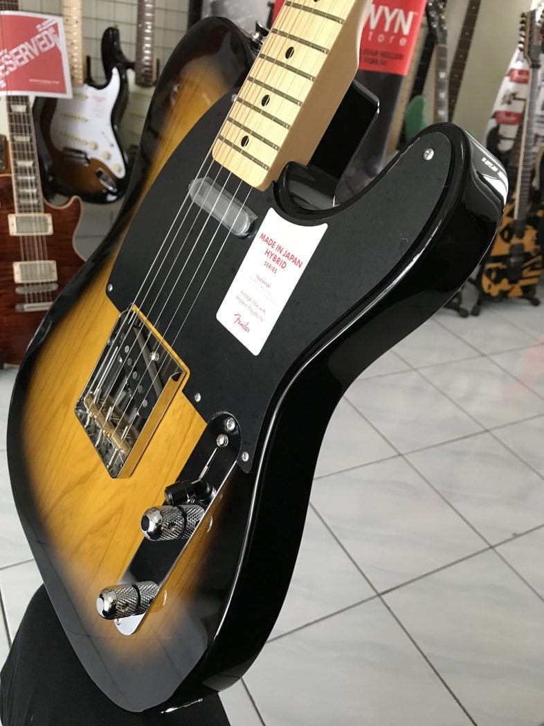 Stock Kosong !! ** Fender Japan Hybrid '50s Telecaster 2 Tone