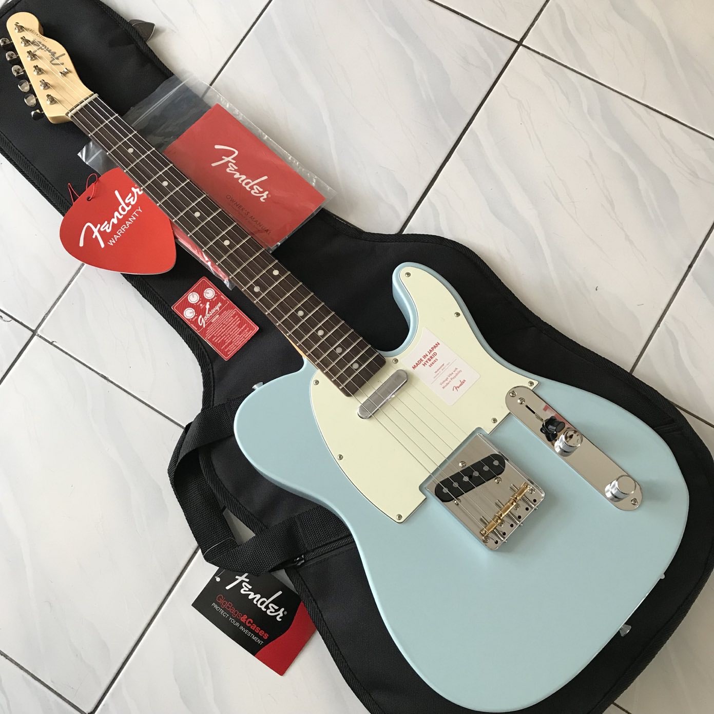 Fender Japan Hybrid '60s Telecaster – Sonic Blue – Gooswyn Guitar