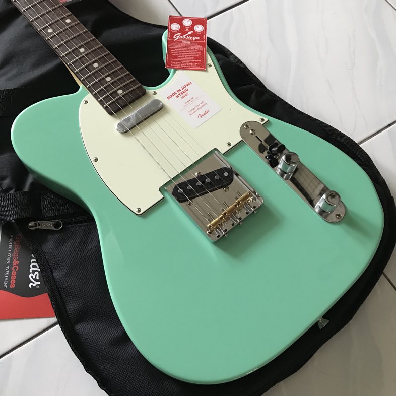 No Stock !! ** Fender Japan Hybrid '60s Telecaster Surf Green 