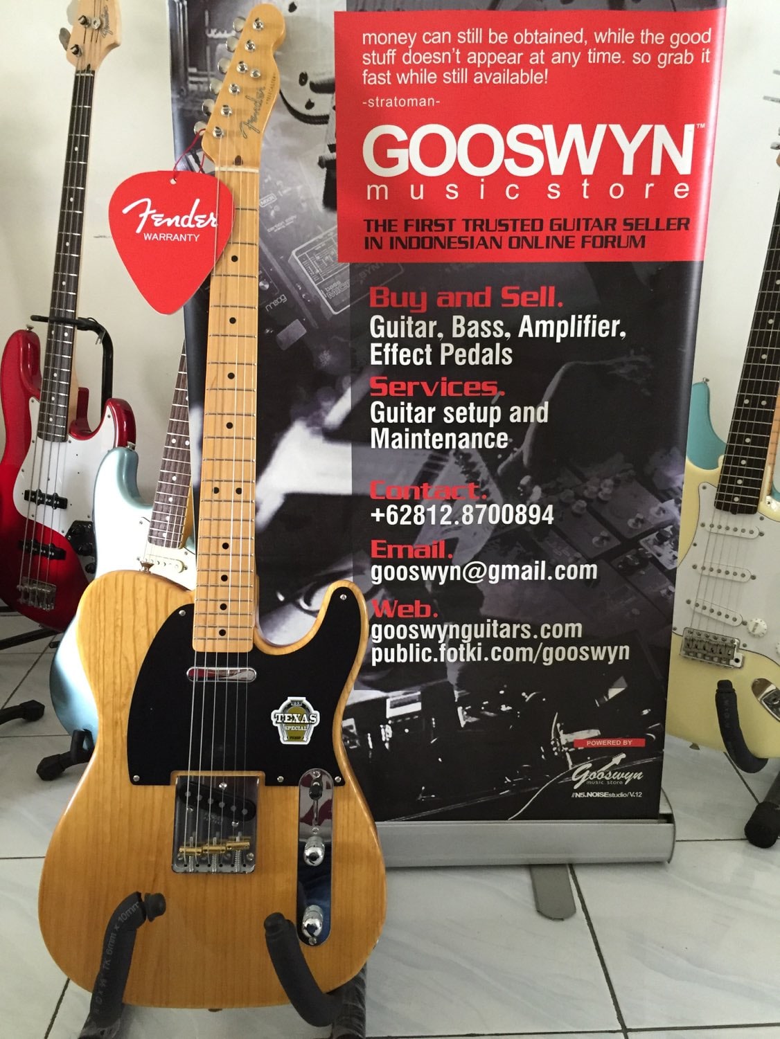 Brand New !! ** Fender Japan Exclusive Classic 50's Telecaster