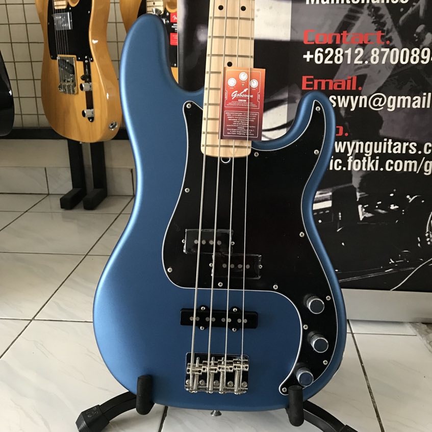 Fender Usa American Performer Precision Bass Satin – Lake Placid