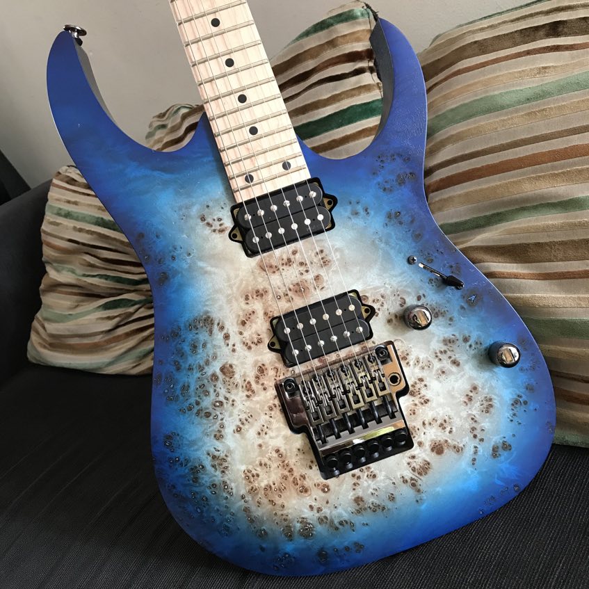 No Stock ** Ibanez Prestige Japan Rg652mpb Gfb Ghost Fleet Blue Burst –  Gooswyn Guitar