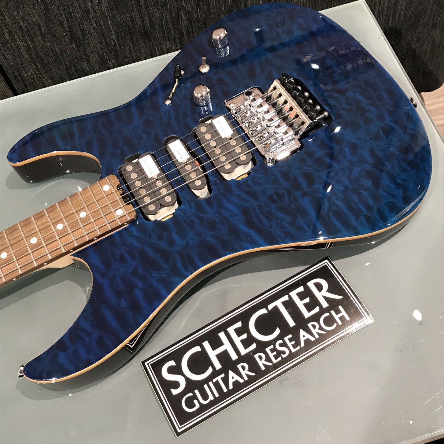 Schecter Japan Nv3-24-al – Blue – Gooswyn Guitar