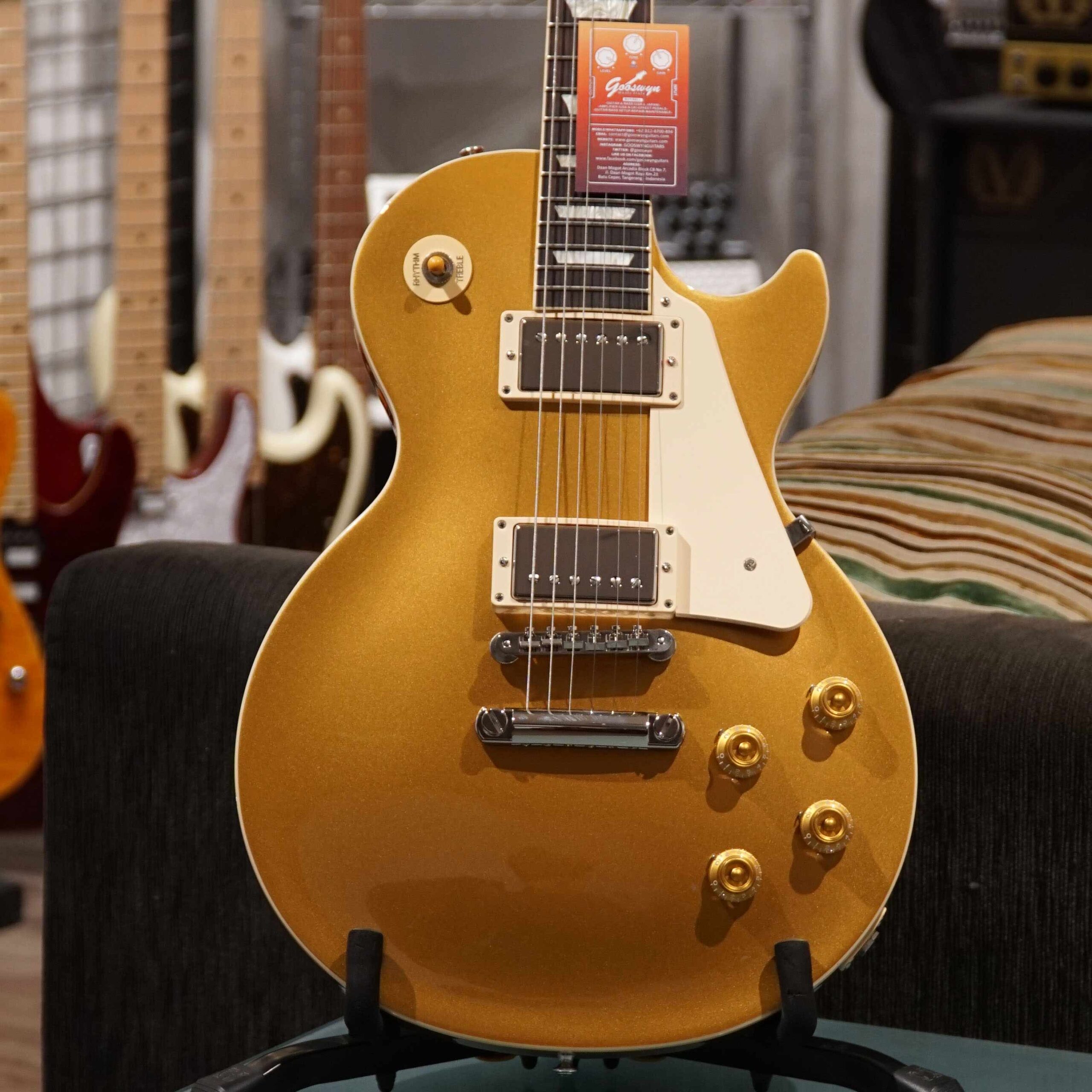 Gibson Usa Les Paul Standard '50s – Gold Top – Gooswyn Guitar