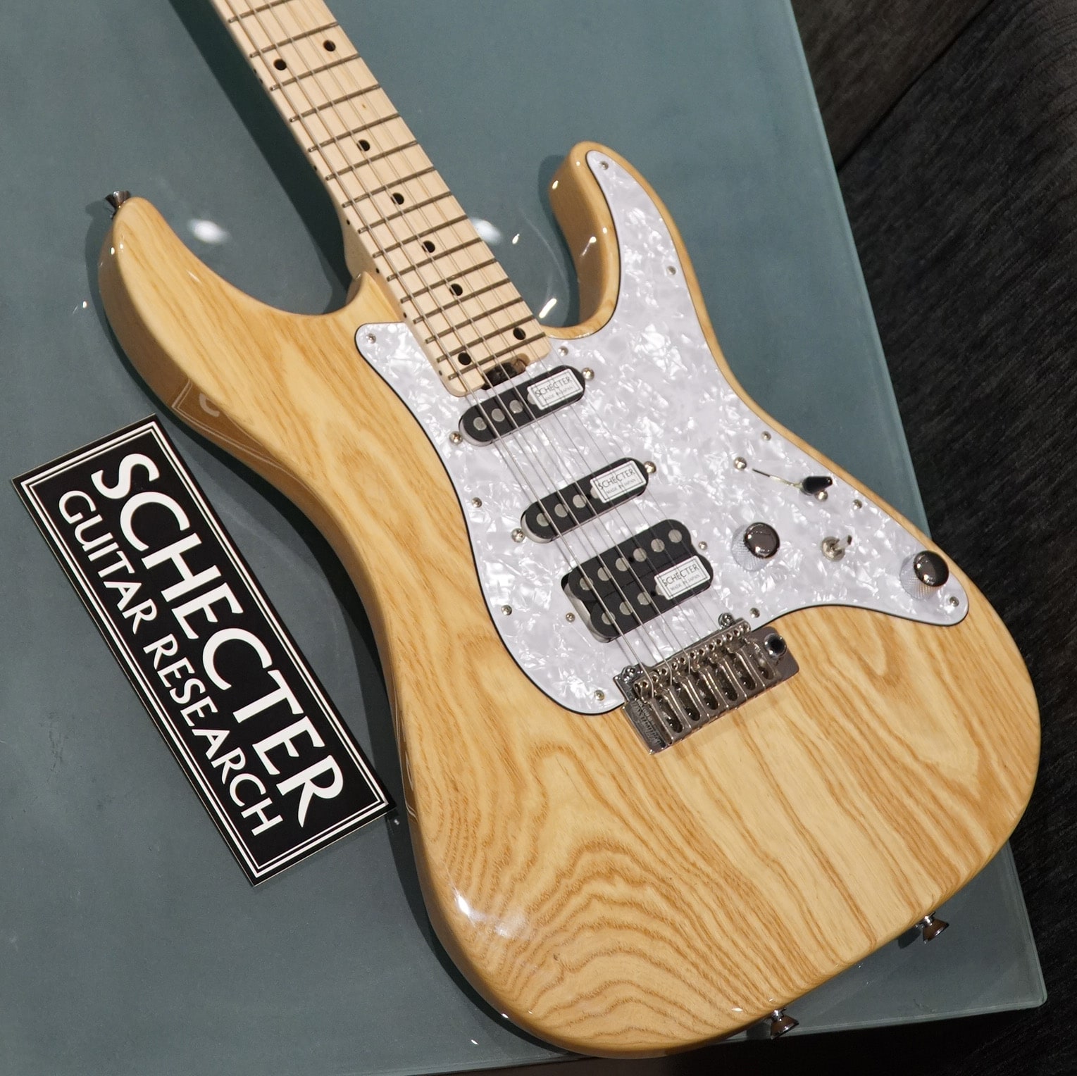 Schecter Japan Bh1-std-24 - Natural Maple Fingerboard