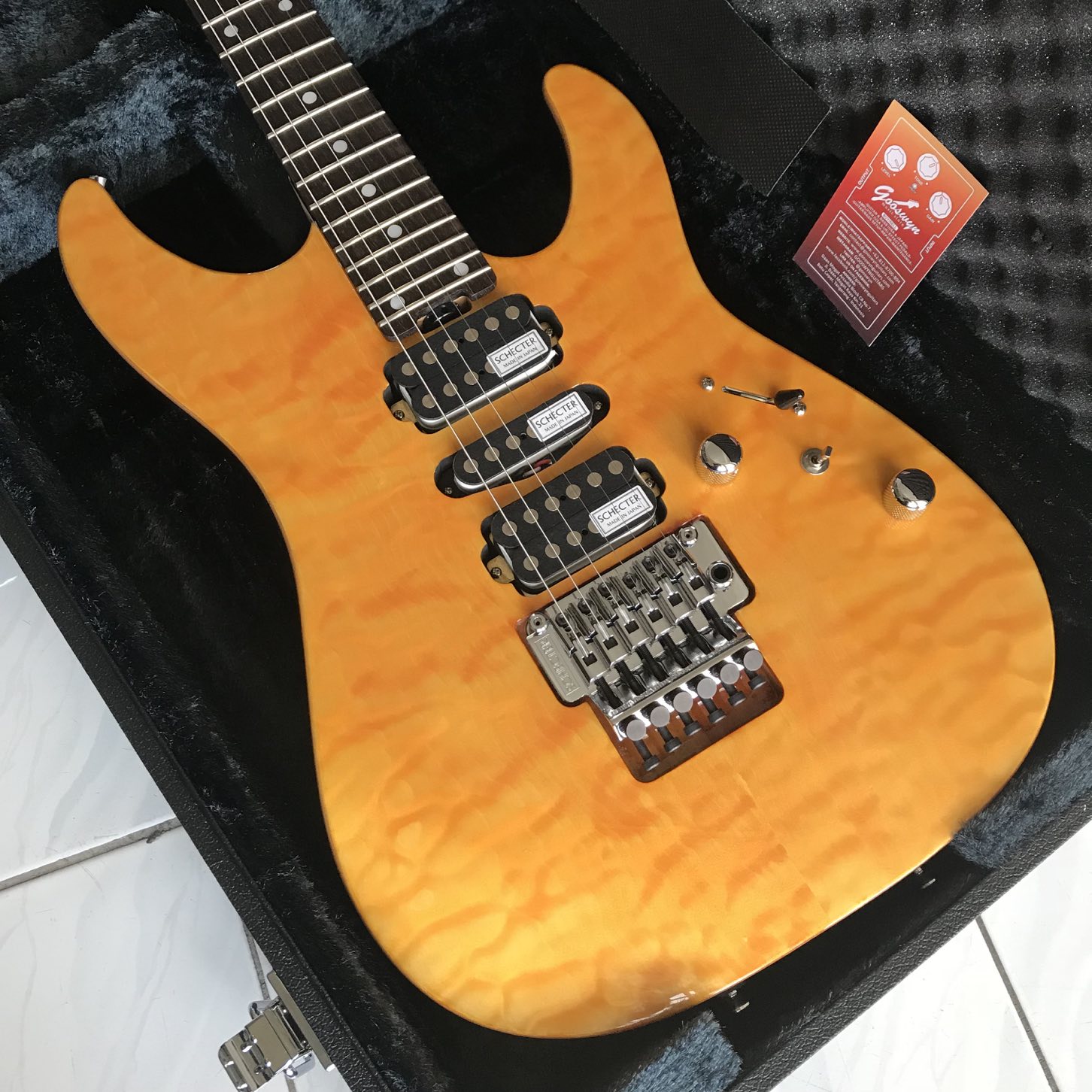 SCHECTER NV-3-24-AL AMB/R - エレキギター