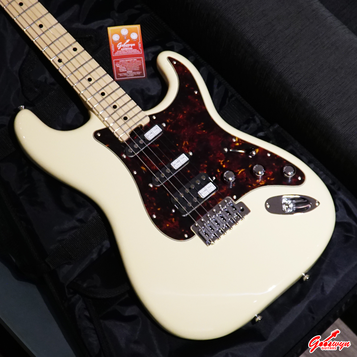 Schecter Japan PS-S-ST-4-AL/GI/OW/M Olympic White