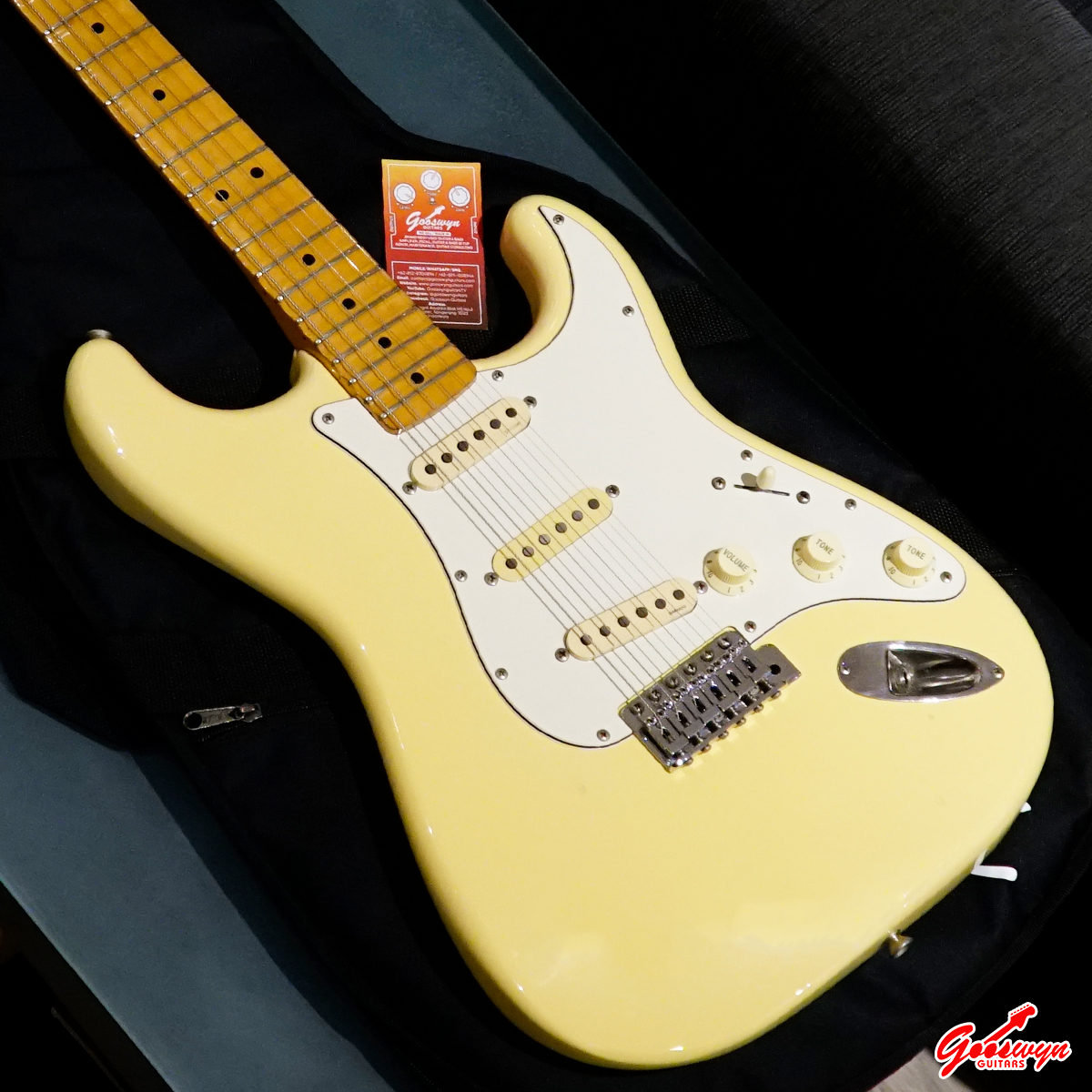 Fender Japan Stratocaster ST72 DSC YWH 1992 – Gooswyn Guitar