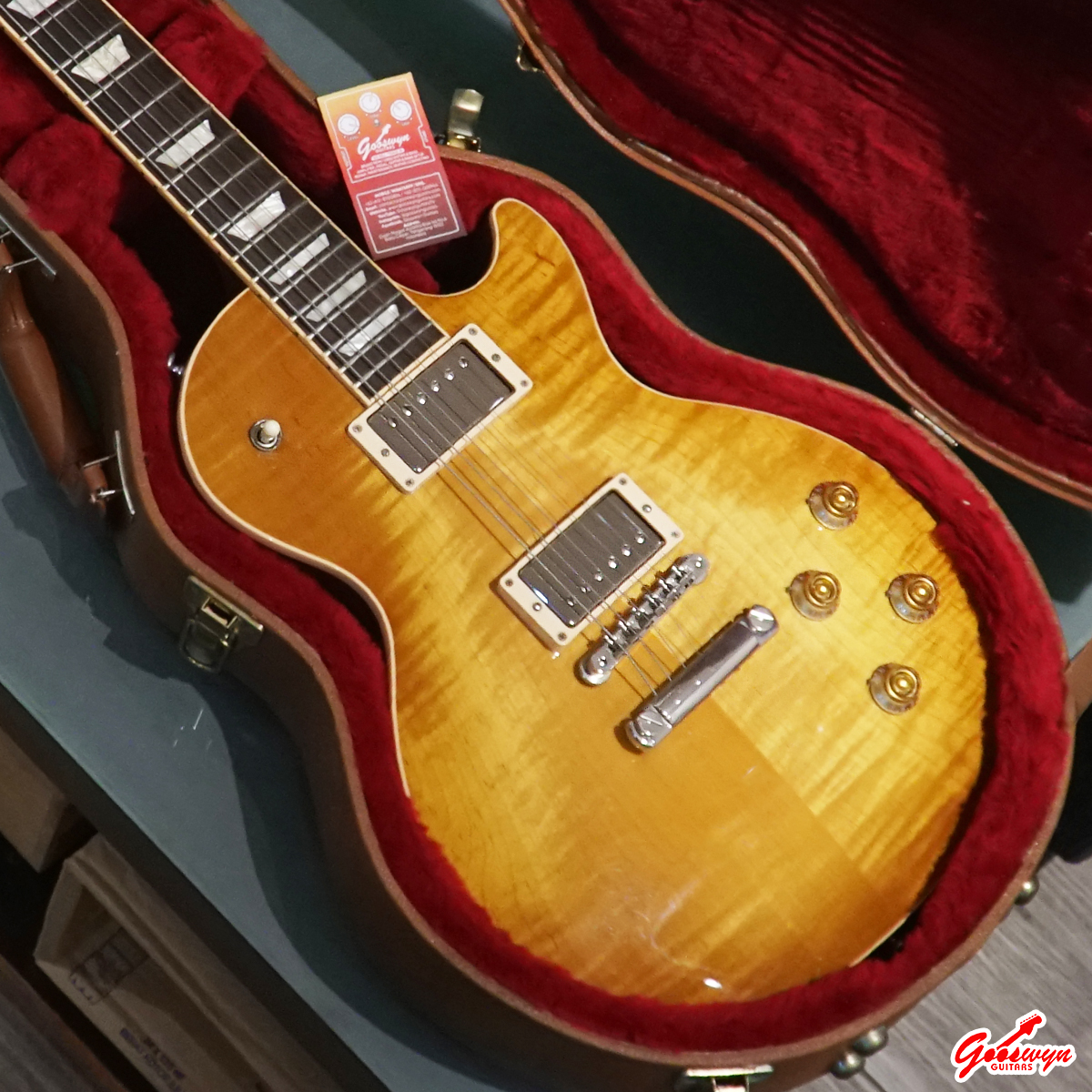 Gibson Les Paul Traditional Honey Burst 2017 – Gooswyn Guitar