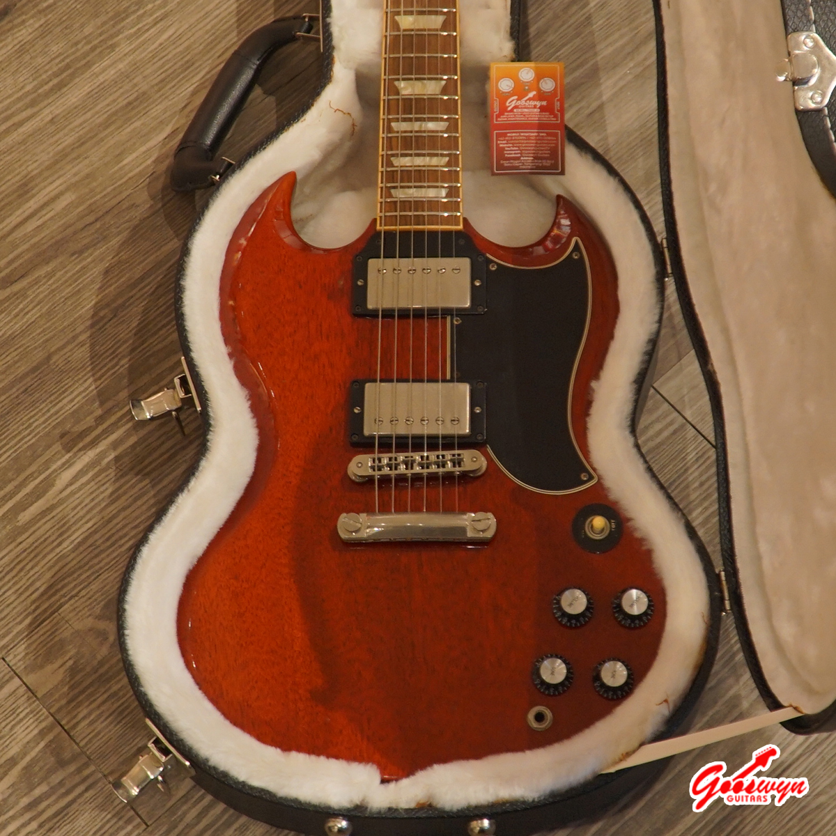 USED 2006 Gibson SG ’61 Reissue – Heritage Cherry 080526 2B
