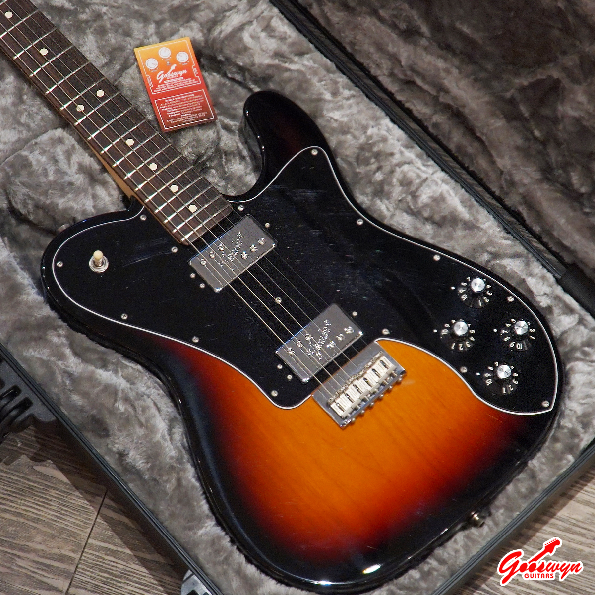 USED 2019 Fender American Professional Telecaster Deluxe HH Sunburst Rosewood Fingerboard 130726 1A