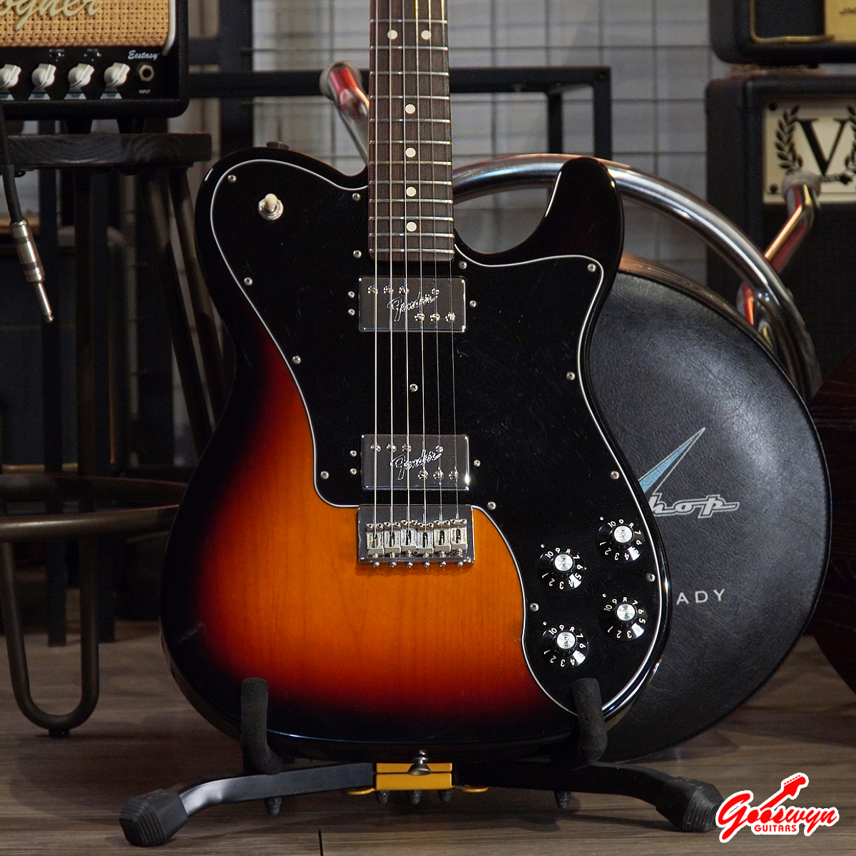 USED 2019 Fender American Professional Telecaster Deluxe HH Sunburst Rosewood Fingerboard 130726 2A