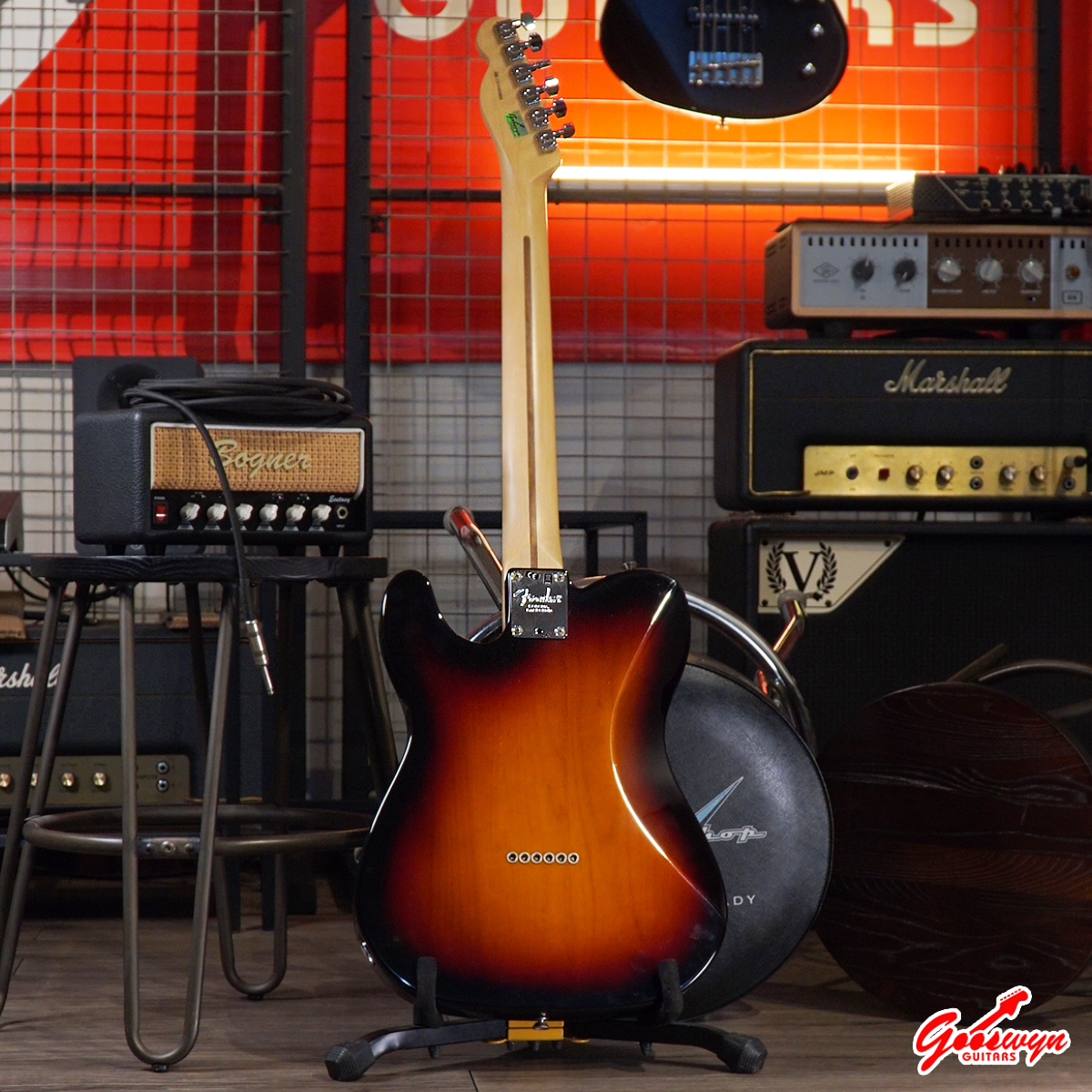 USED 2019 Fender American Professional Telecaster Deluxe HH Sunburst Rosewood Fingerboard 130726 4A