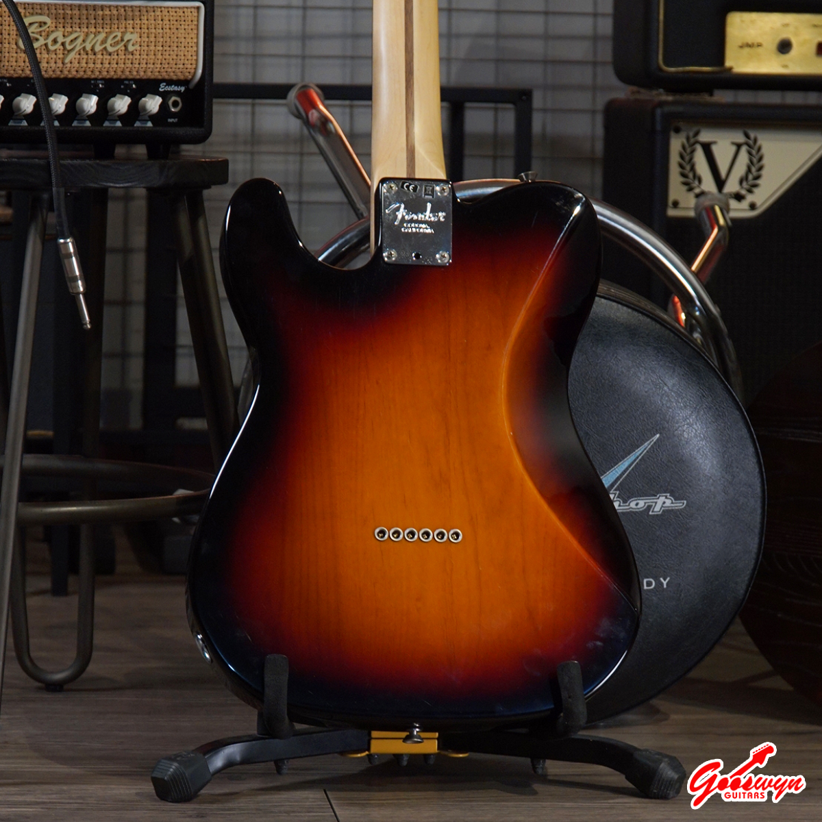 USED 2019 Fender American Professional Telecaster Deluxe HH Sunburst Rosewood Fingerboard 130726 4B