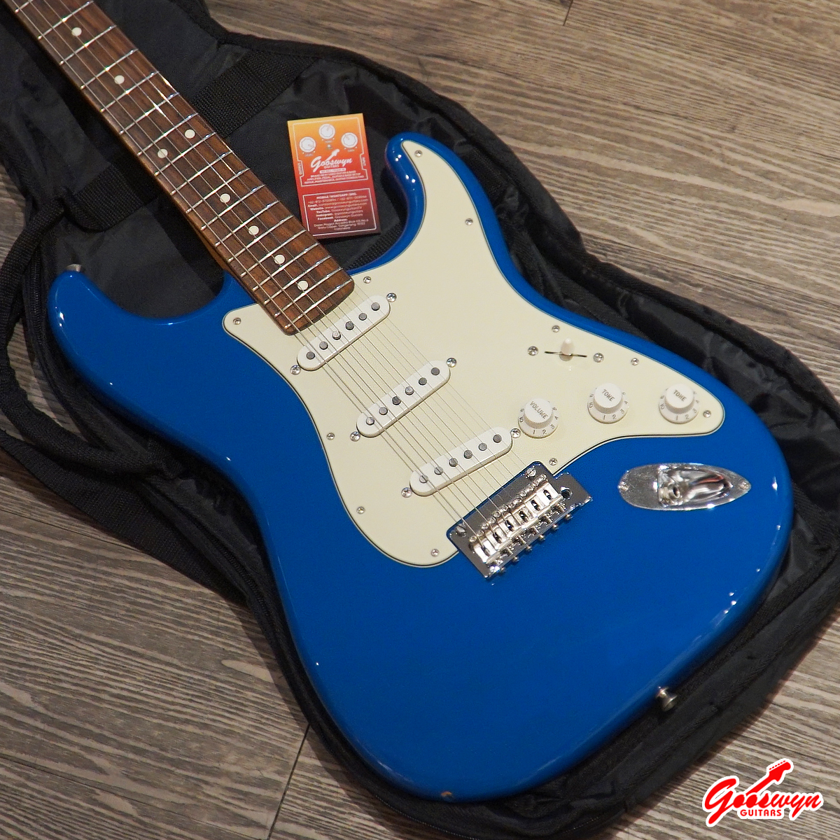 USED 2021 Fender Japan Hybrid II Stratocaster Forest Blue Rosewood Fingerboard 130726 1A