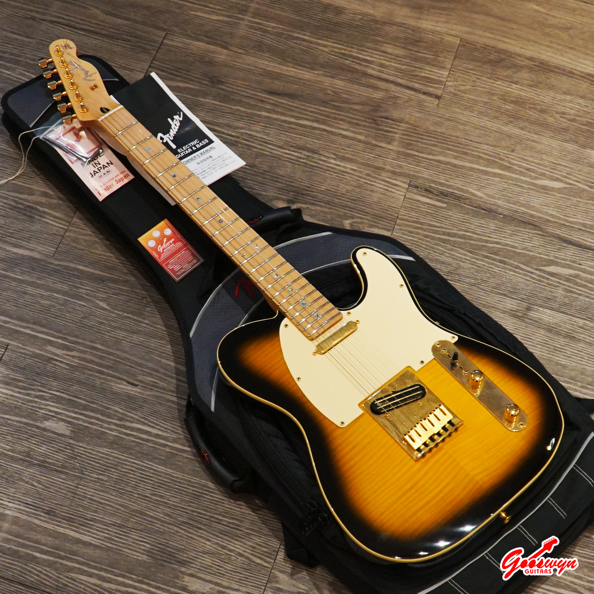 USED 2012 Fender Japan Exclusive Richie Kotzen Telecaster TLR-RK Brown Sunburst 160726 1C