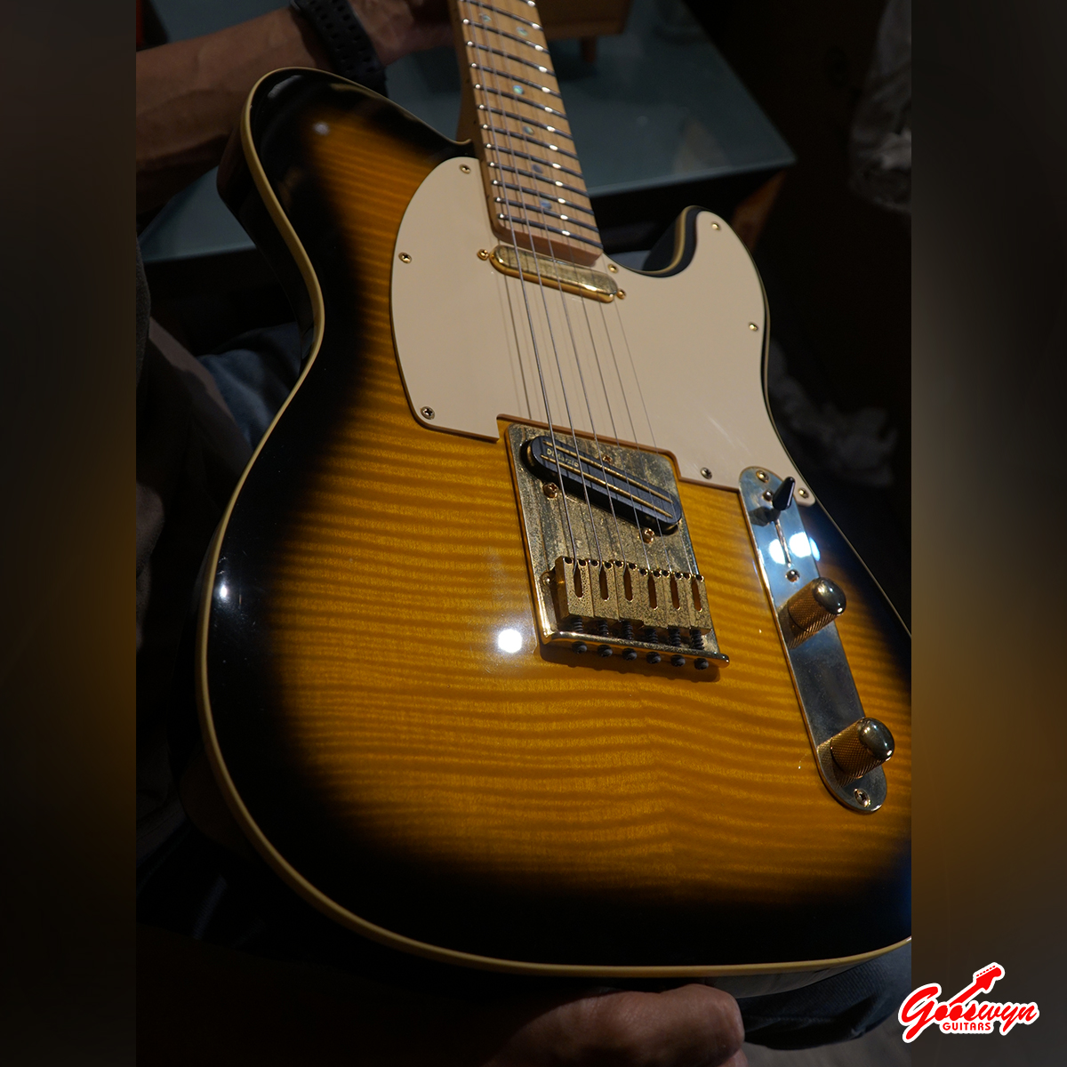 USED 2012 Fender Japan Exclusive Richie Kotzen Telecaster TLR-RK Brown Sunburst 160726 5A
