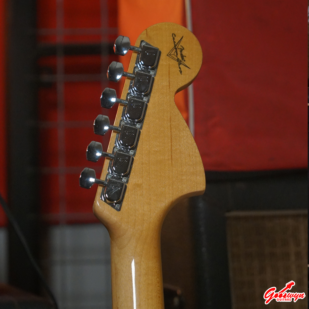 USED 2010 Fender Custom Shop 1969 Stratocaster Reverse Headstock NOS Olympic White 290826 3B