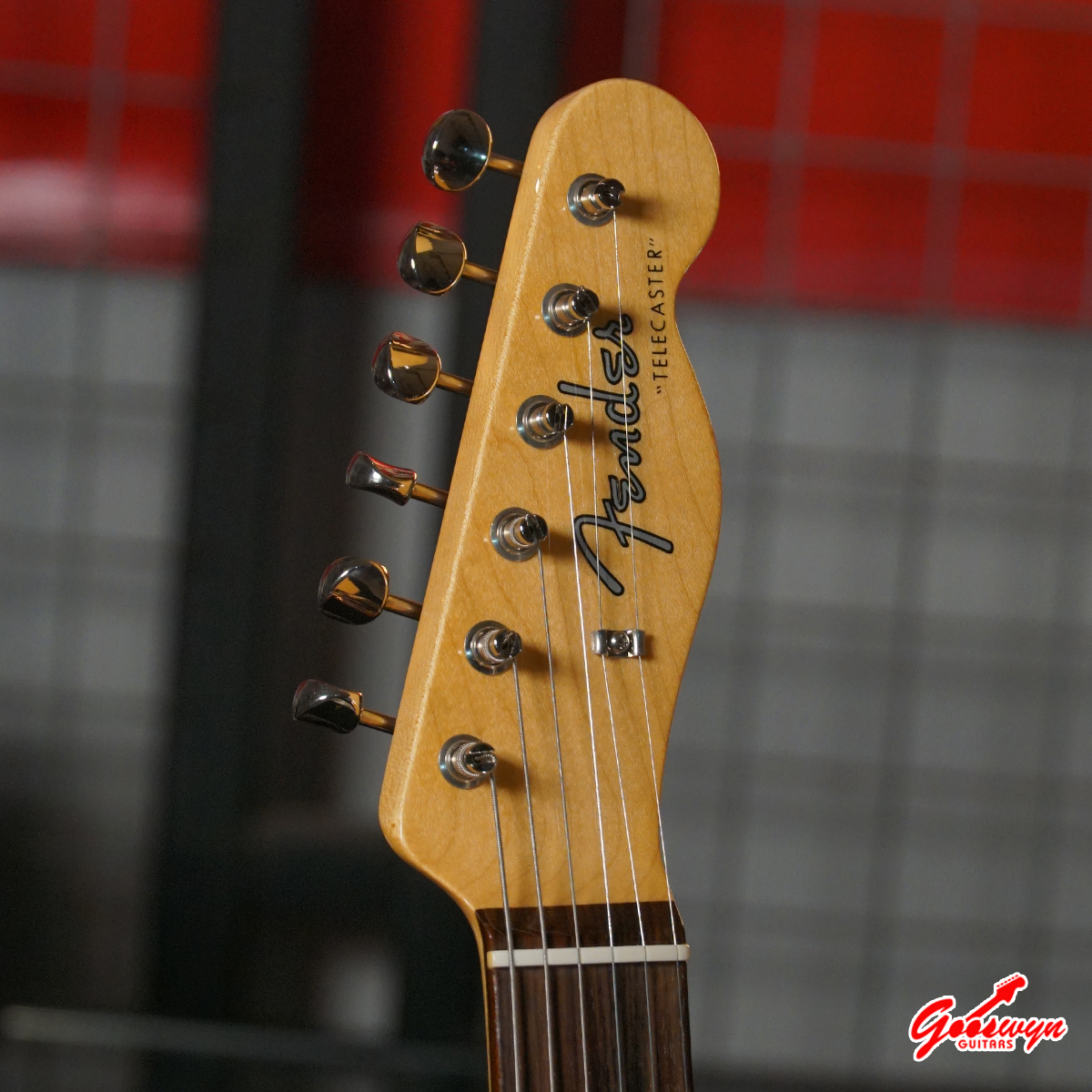 USED 2019 Fender Jimmy Page Mirror Telecaster White Blonde 210826 3A