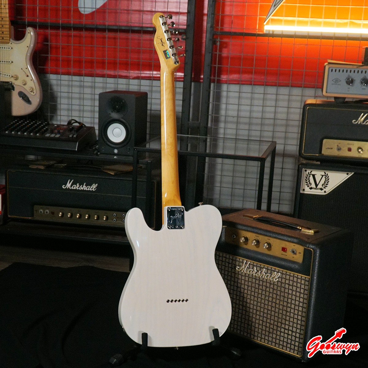 USED 2019 Fender Jimmy Page Mirror Telecaster White Blonde 210826 4A